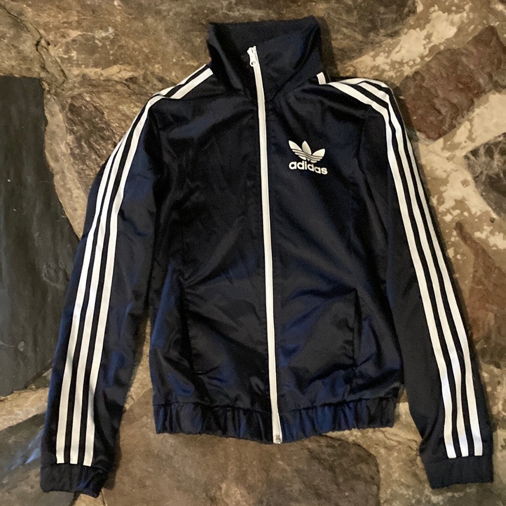 Navy blue Adidas jacket
